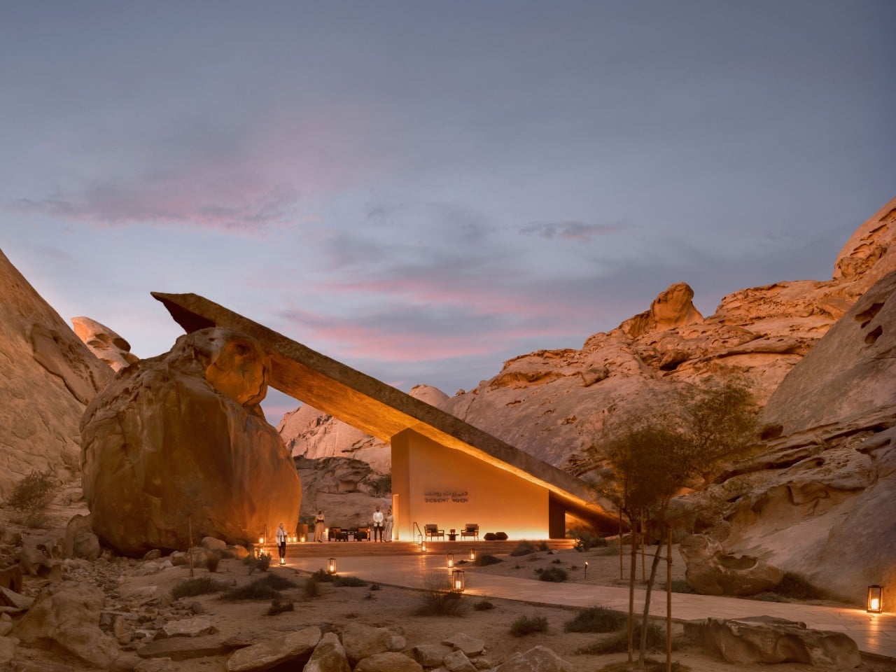 Desert rock resort