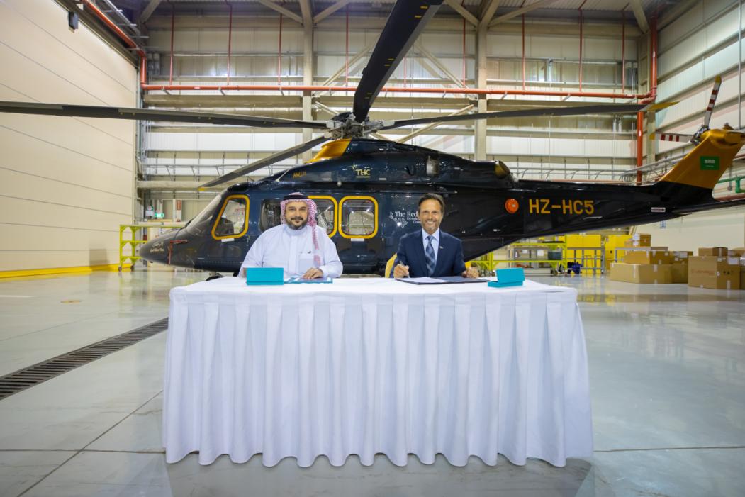 Red Sea Global awards contract to The Helicopter Company for a helicopter and associated operating services