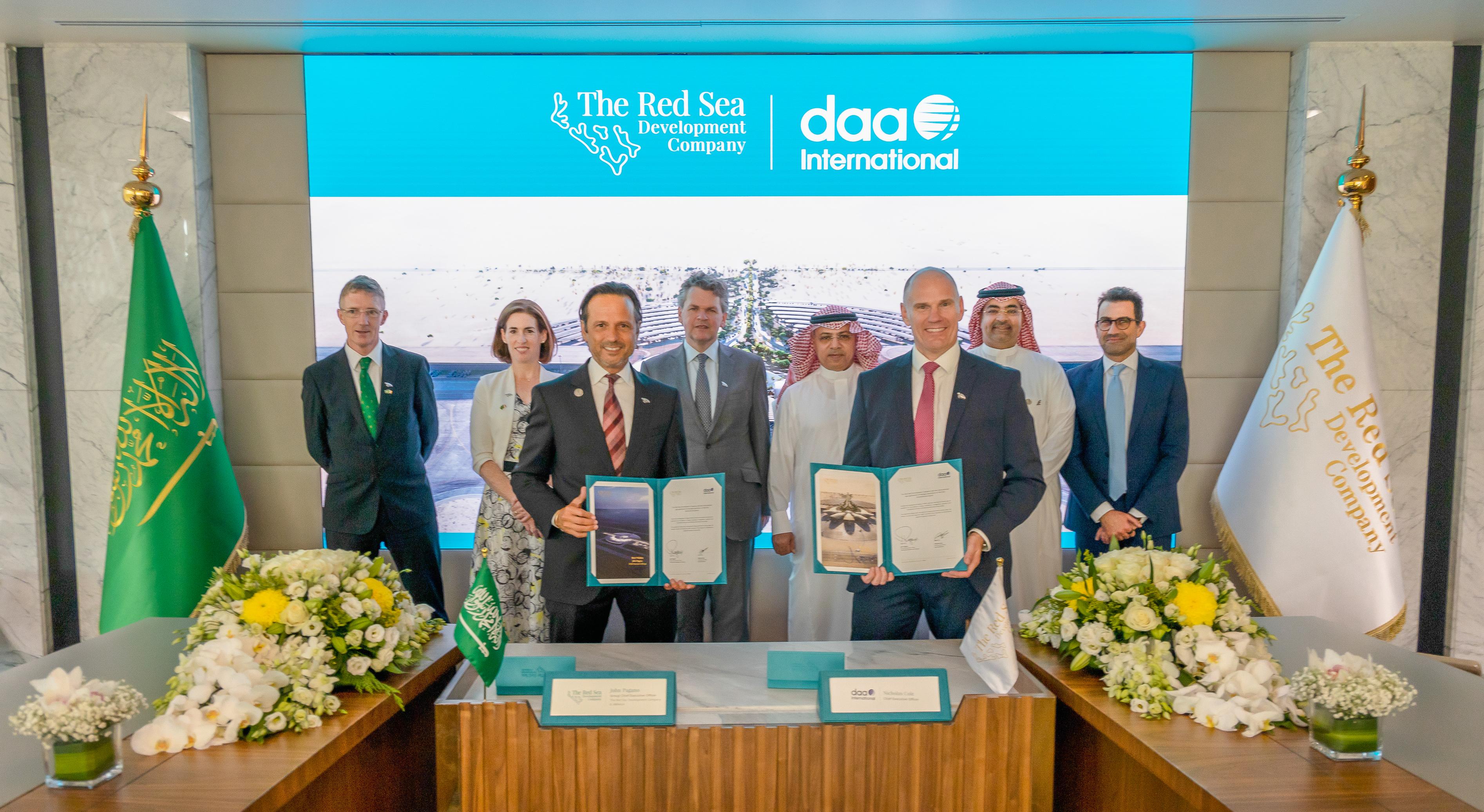 Red Sea Global welcomes Irish government to Riyadh as it signs SAR 1 billion deal with daa International